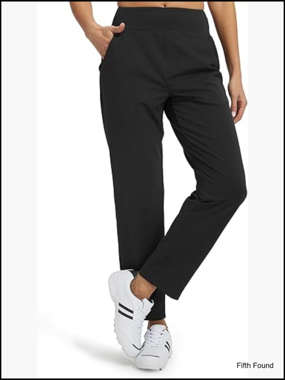 Womens Golf Pants Stretchy Casual Travel Ankle Pants Athletic Sweatpants Dress